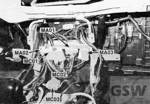 그랜져 3.0 DOHC MFI > 메인 하니스 사진 25