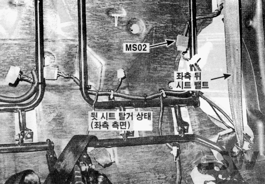 그랜져 3.0 DOHC MFI > 메인 하니스 사진 32