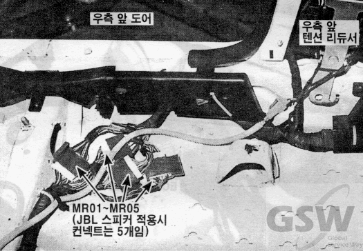 그랜져 3.0 DOHC MFI > 메인 하니스 사진 33