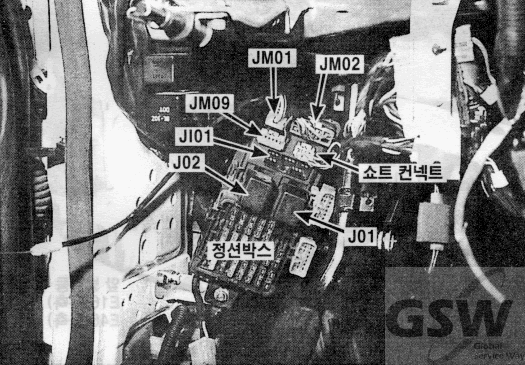 그랜져 3.0 DOHC MFI > 메인 하니스 사진 34