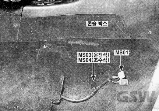 그랜져 3.0 DOHC MFI > 메인 하니스 사진 35