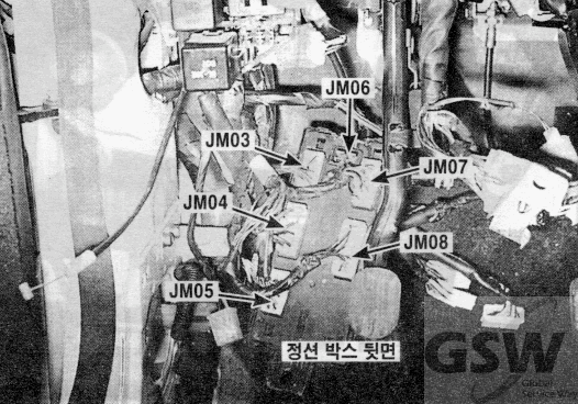 그랜져 3.0 DOHC MFI > 메인 하니스 사진 36