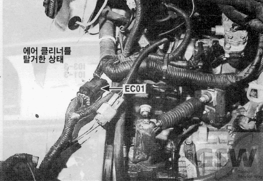 그랜져 3.0 DOHC MFI > 메인 하니스 사진 56
