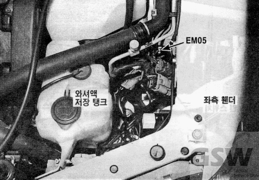 그랜져 3.0 DOHC MFI > 메인 하니스 사진 60
