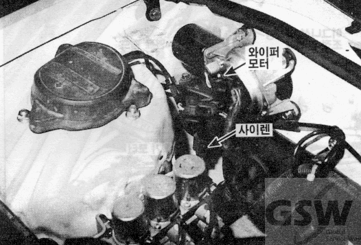 그랜져 1996 > [G6CT] 3.0 DOHC MFI > 컨트롤 하니스 사진 10