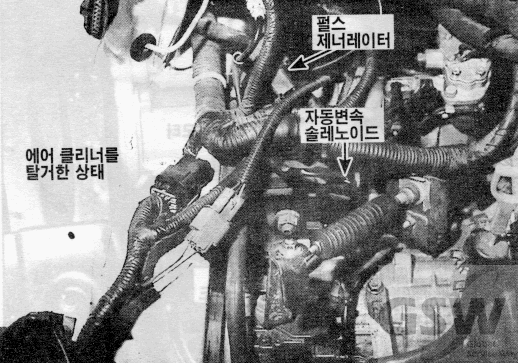 그랜져 1996 > [G6CT] 3.0 DOHC MFI > 컨트롤 하니스 사진 11