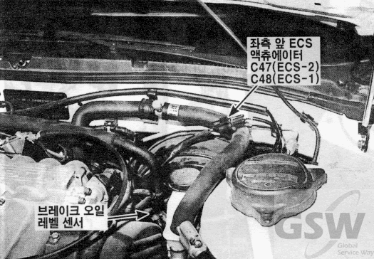그랜져 1996 > [G6CT] 3.0 DOHC MFI > 컨트롤 하니스 사진 15